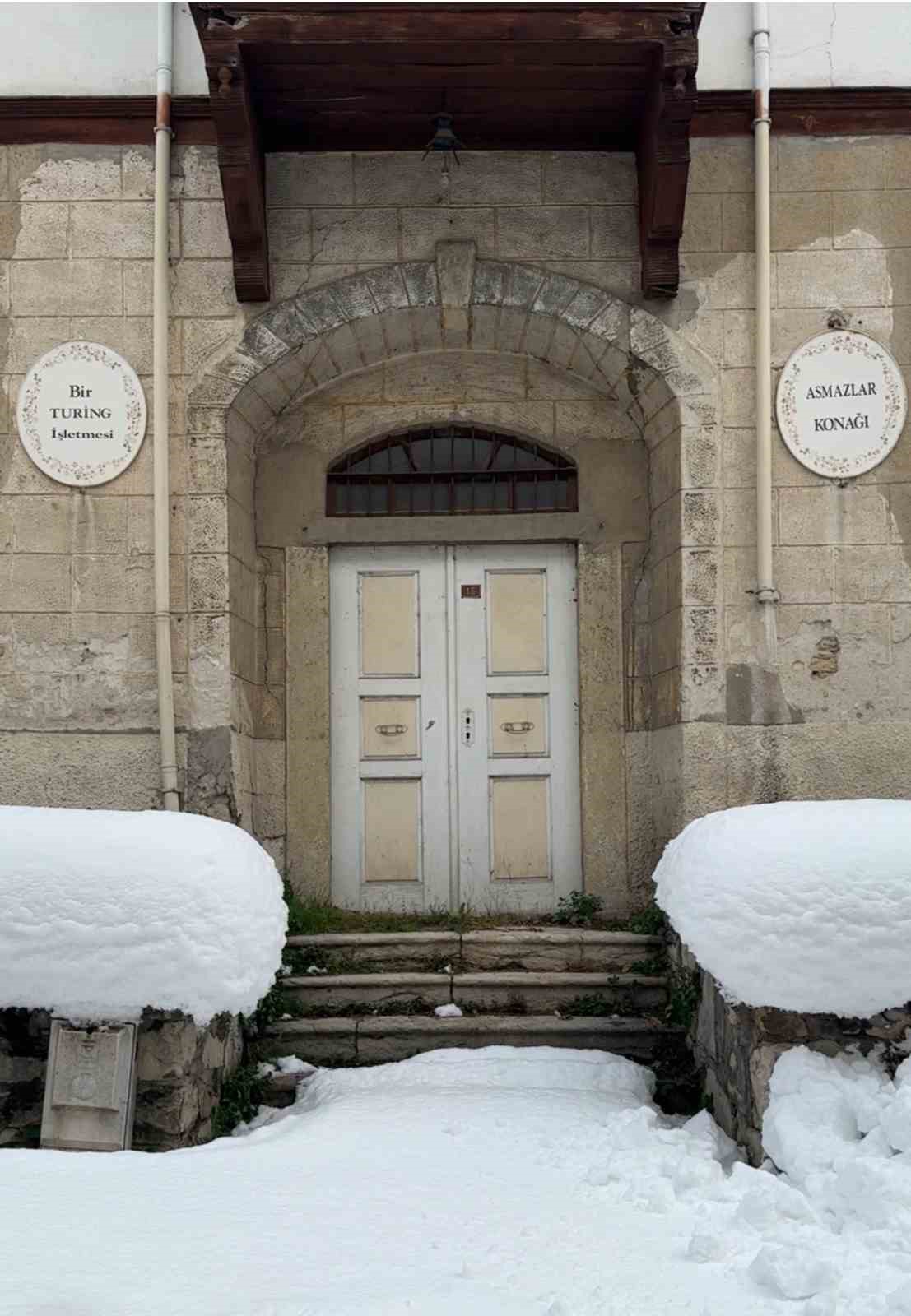 UNESCO kenti Safranbolu&rsquo;da buzdan g&ouml;rsel ş&ouml;len
