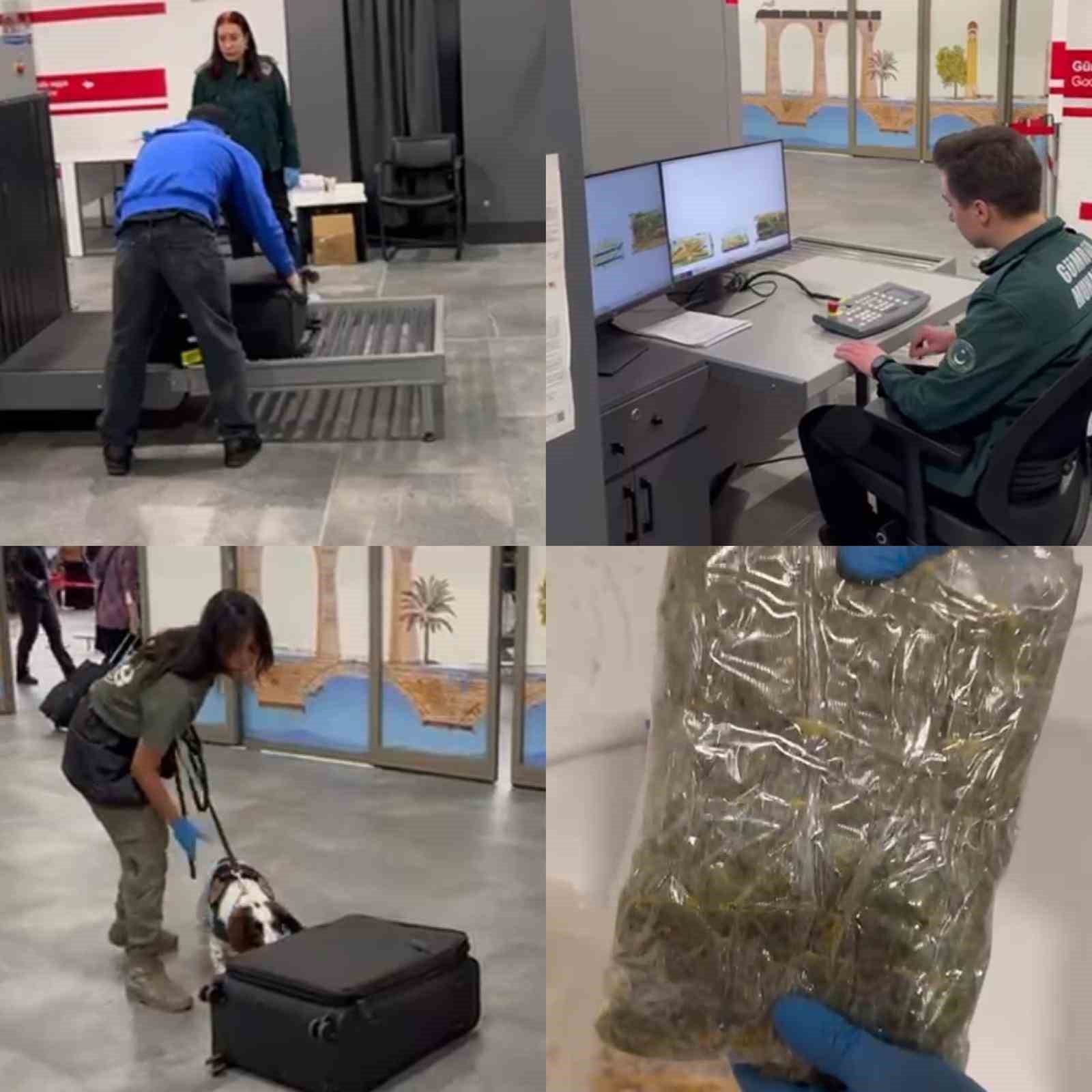 Uçakla gelen yolcunun valizindeki mısır gevreği kutularından uyuşturucu çıktı