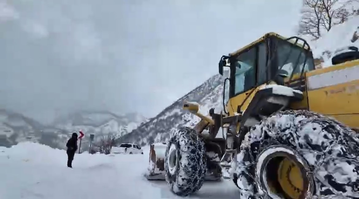 Bingöl’de yoğun kar yağışı: 272 köy yolunda çalışmalar sürüyor
