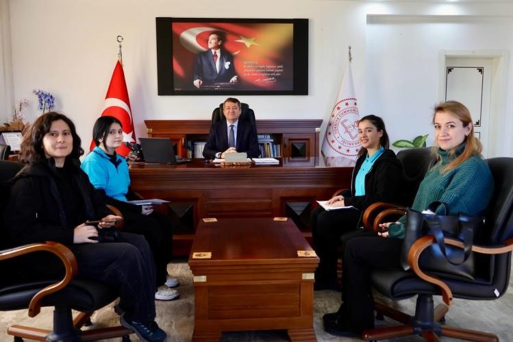 Bilecik&rsquo;te okul dergisi s&ouml;yleşisi
