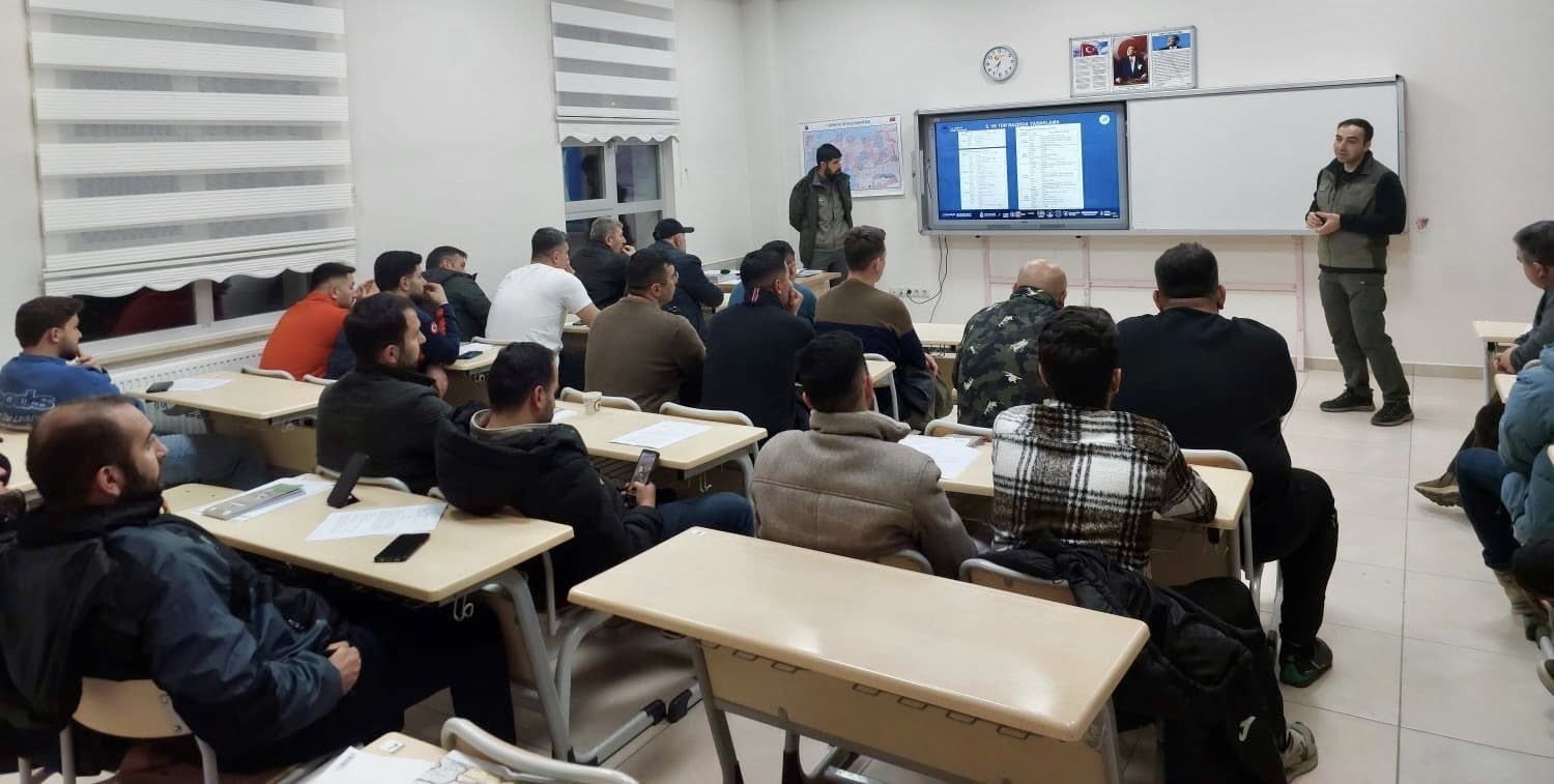 Bayburt’ta avcılık eğitimleri tamamlandı