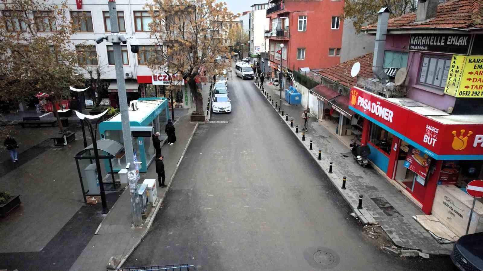 Darıca’da üstyapı çalışması yürütülüyor