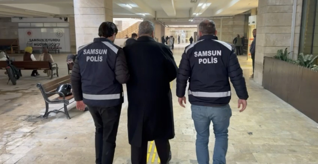 Samsun’da 8 ile 12 yıl hapis cezası bulunan 2 hükümlü yakalandı