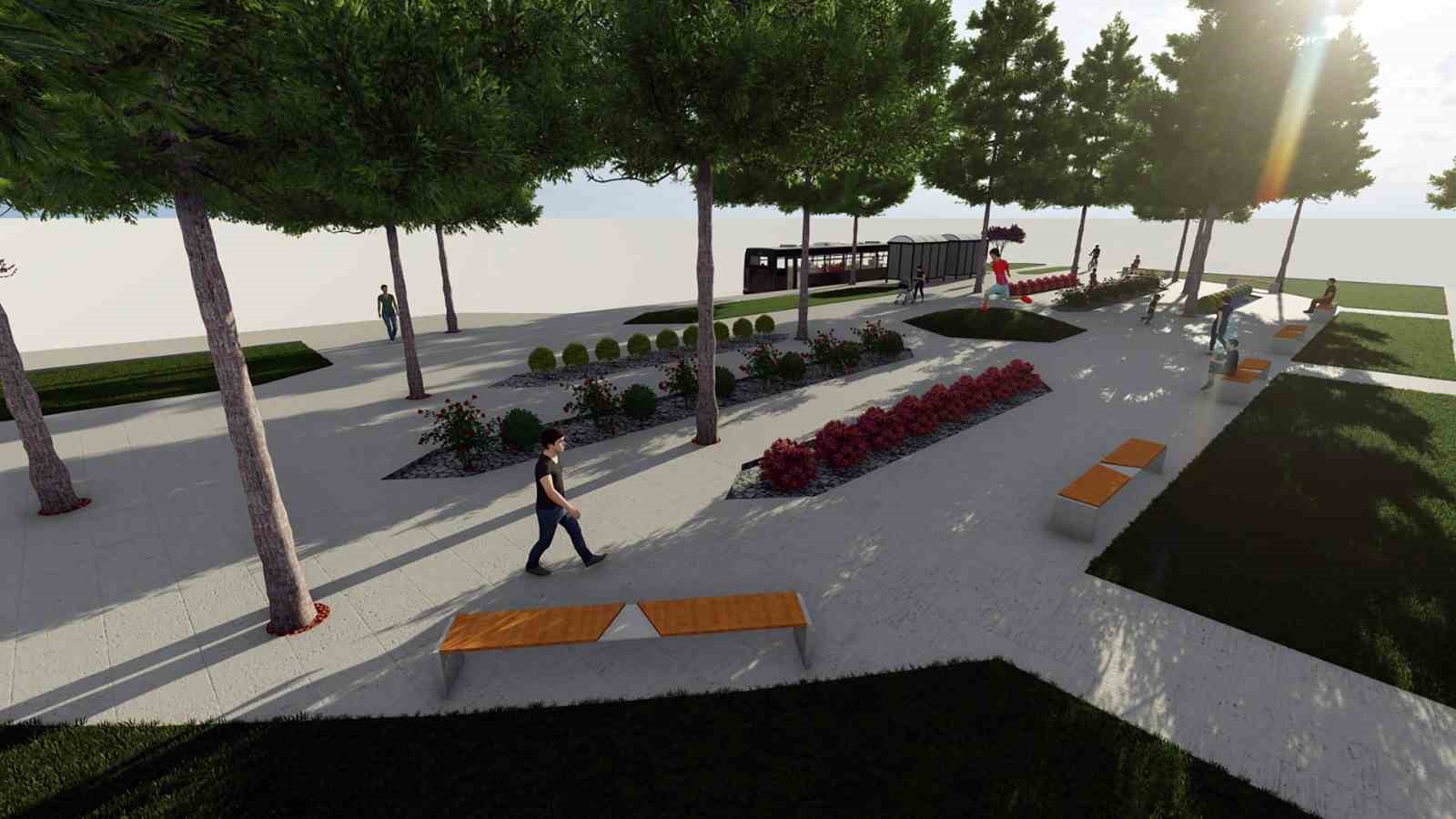 Muğlaspor Parkı’nda yenileme çalışması başladı