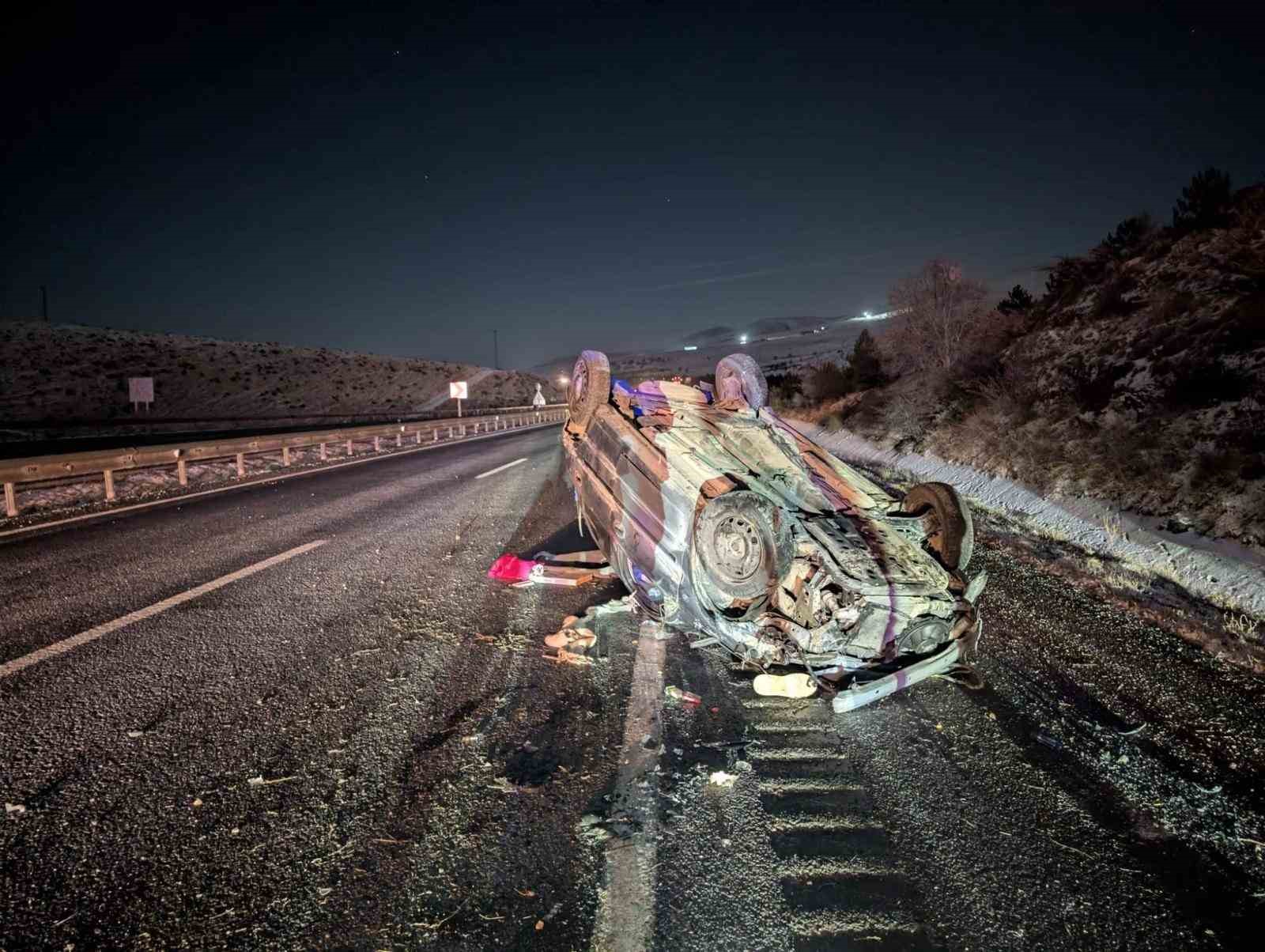 Eskişehir&rsquo;de trafik kazası, 1 &ouml;l&uuml;, 1 yaralı
