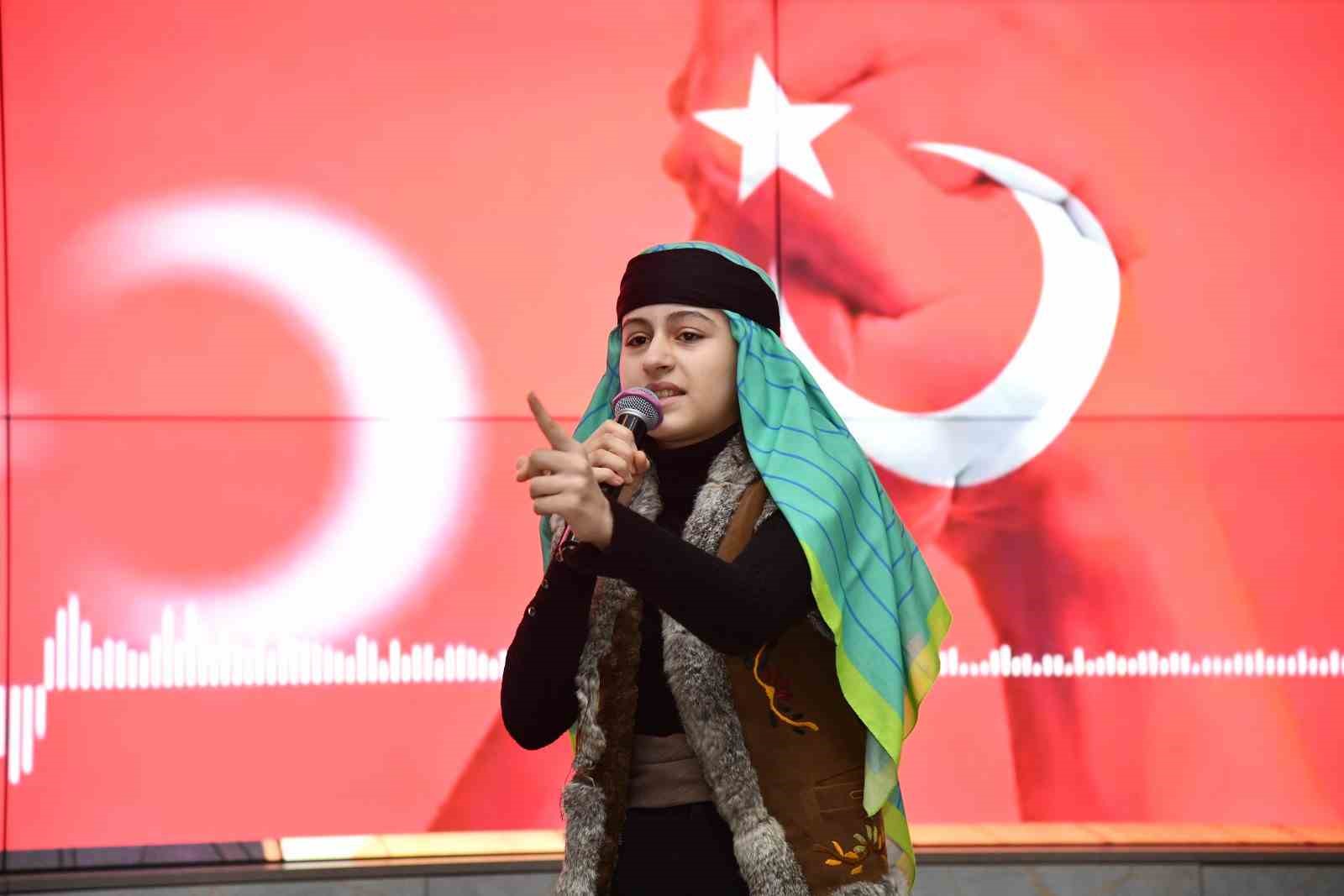 Osmaniye&rsquo;de 7 Ocak coşkusu, ortaokullar arası şiir yarışmasıyla ta&ccedil;landı
