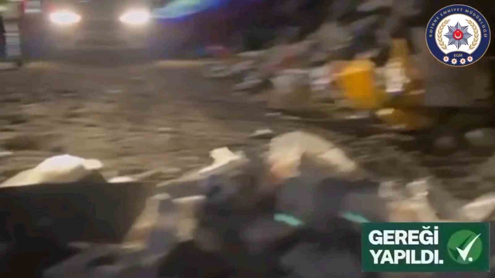 &Ccedil;evreyi kirleten s&uuml;r&uuml;c&uuml;ye 63 bin 592 lira ceza
