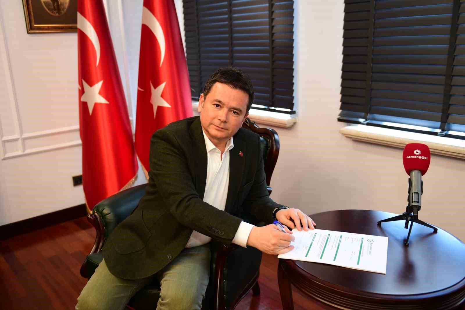 Osmangazi Belediye Başkanı Erkan Aydın, Bursaspor Vakfı Mütevelli Heyeti’ne katıldı