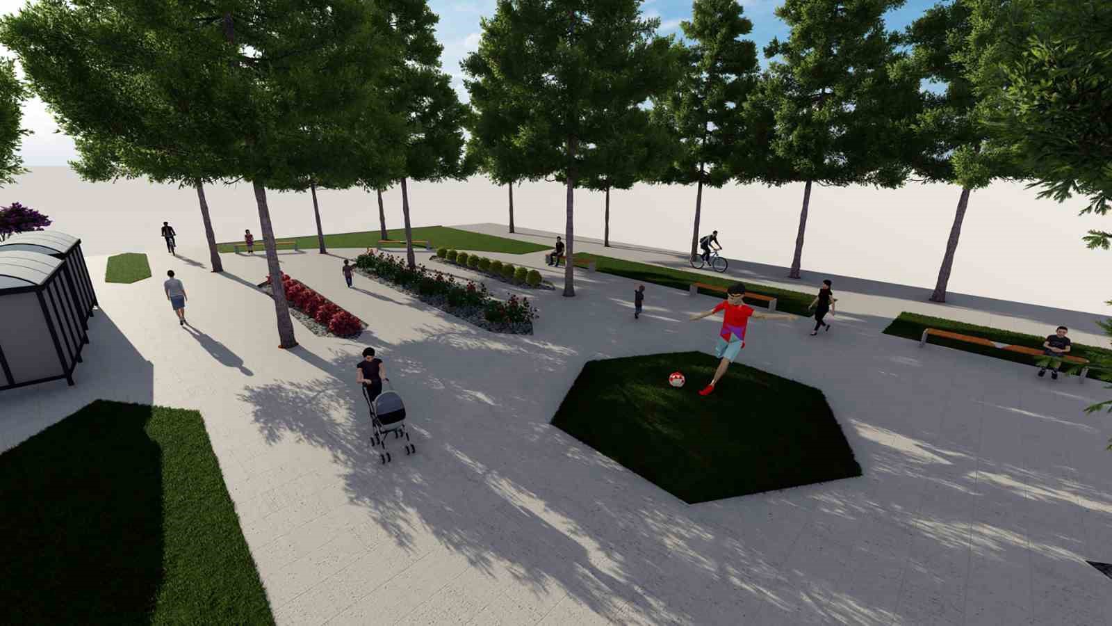 Muğlaspor Parkı&rsquo;nda yenileme &ccedil;alışması başladı
