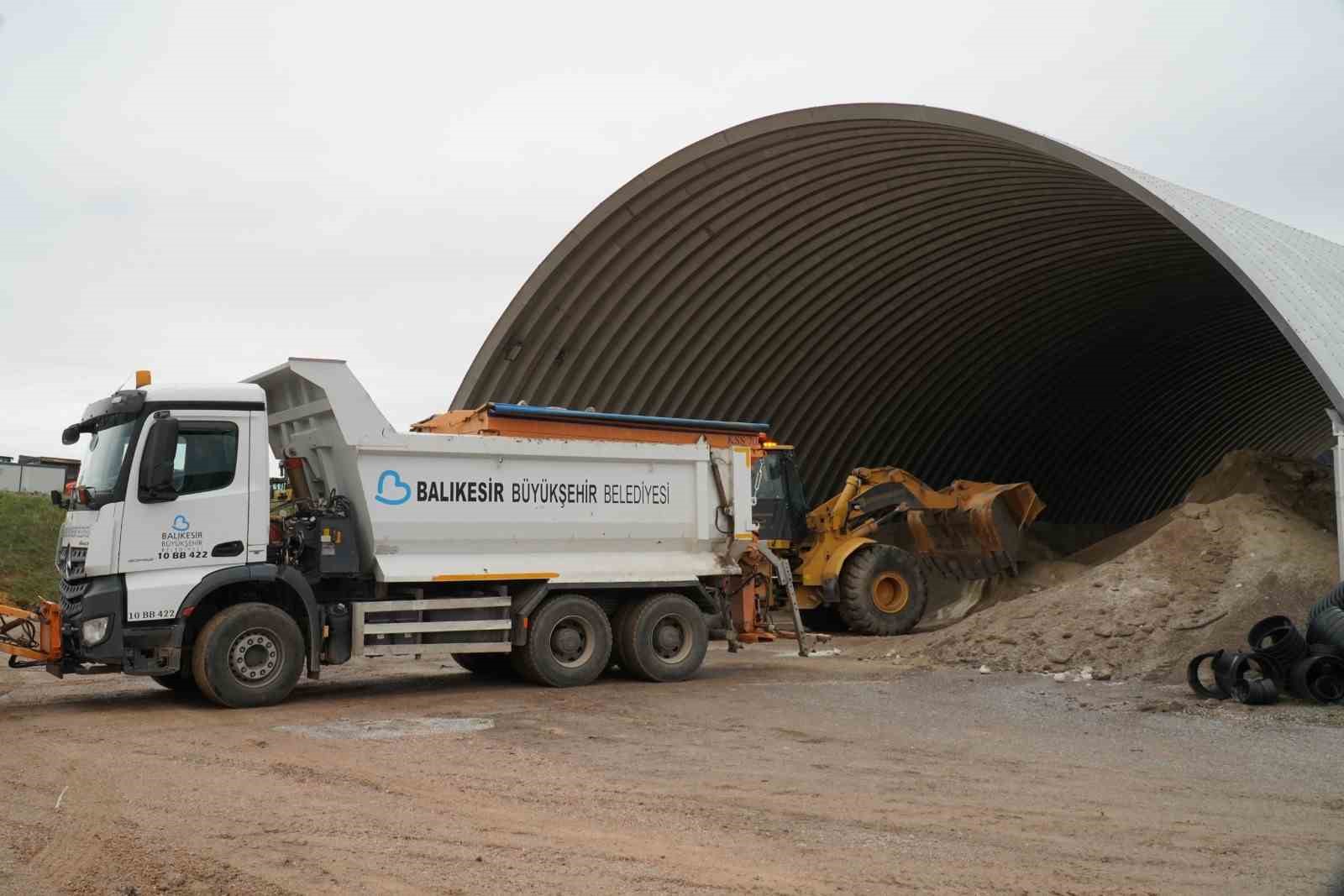 Balıkesir Büyükşehir kışa hazır