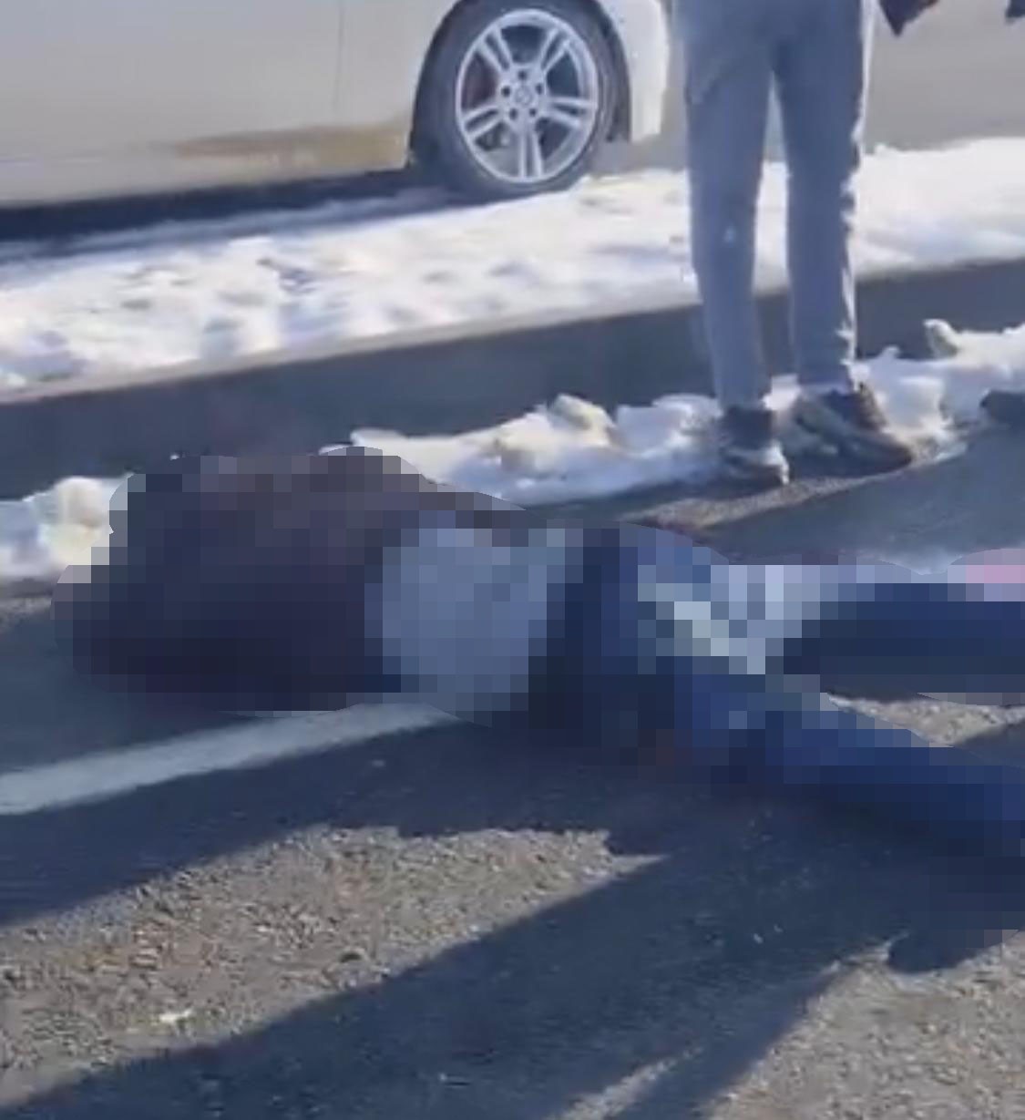 Otomobilin &ccedil;arptığı yaya olay yerinde hayatını kaybetti
