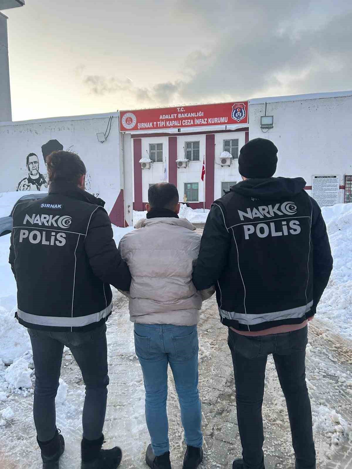 Şırnak’ta kesinleşmiş hapis cezası bulunan şahıs yakalandı