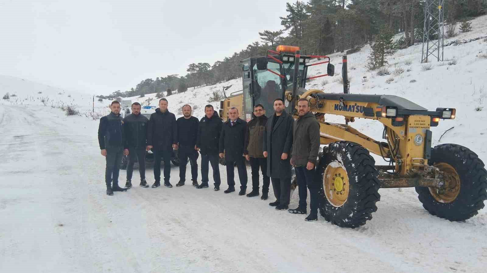 Bilecik’te karla mücadele çalışmaları yerinde incelendi