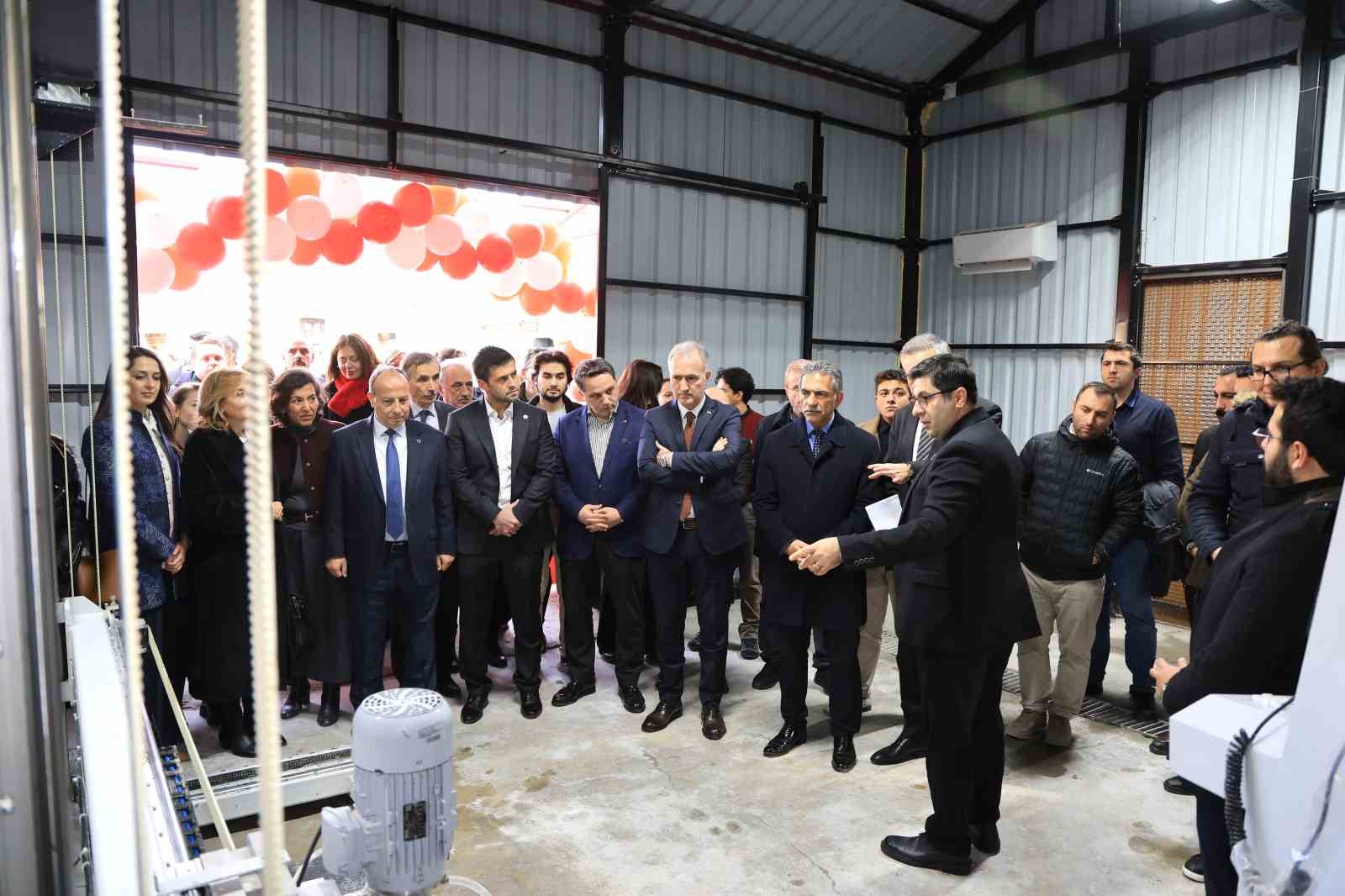 Geleceğin inşaat teknolojisine önemli katkı sağlayacak laboratuvar BUÜ’de hizmete açıldı