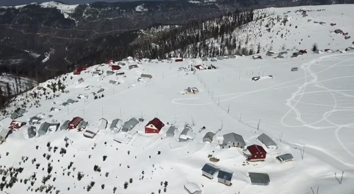 Türkiye’nin en yüksek kar kalınlığı Düzce’de ölçüldü