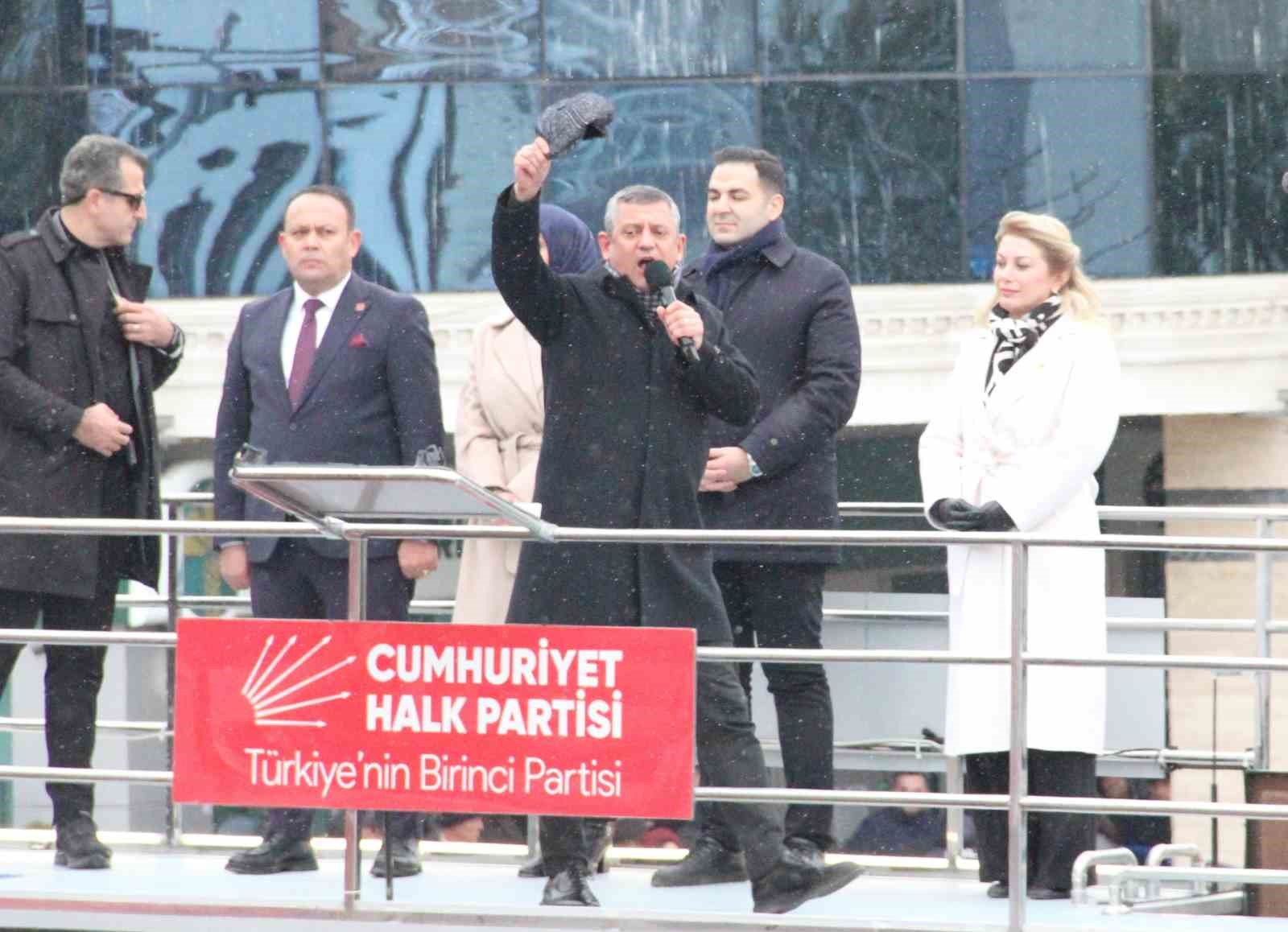 CHP Genel Başkanı Özgür Özel: "Dünyaya sesleniyorum, Trump’ın düzeni dünya düzeni olamaz"