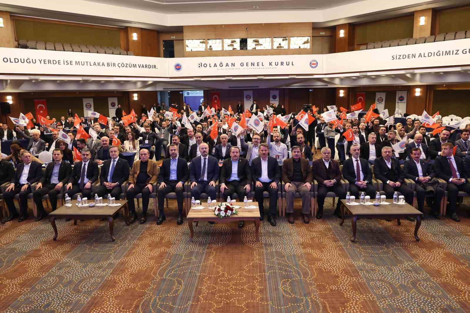 Birlik Haber-Sen 8. Olağan Genel Kurulu&rsquo;nda &Ouml;mer Budak g&uuml;ven tazeledi
