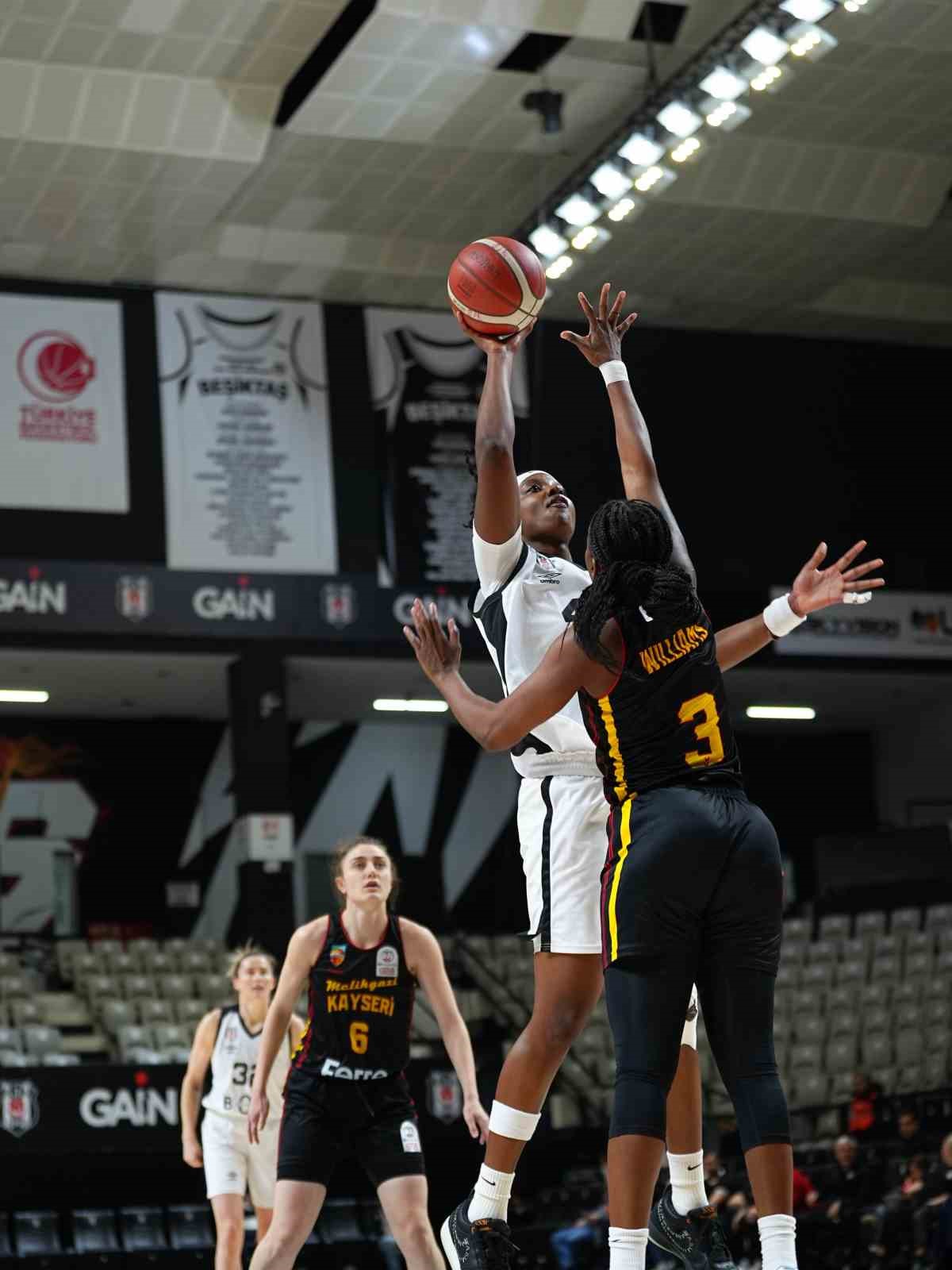 Melikgazi Kayseri, deplasmanda Beşiktaş’a kaybetti