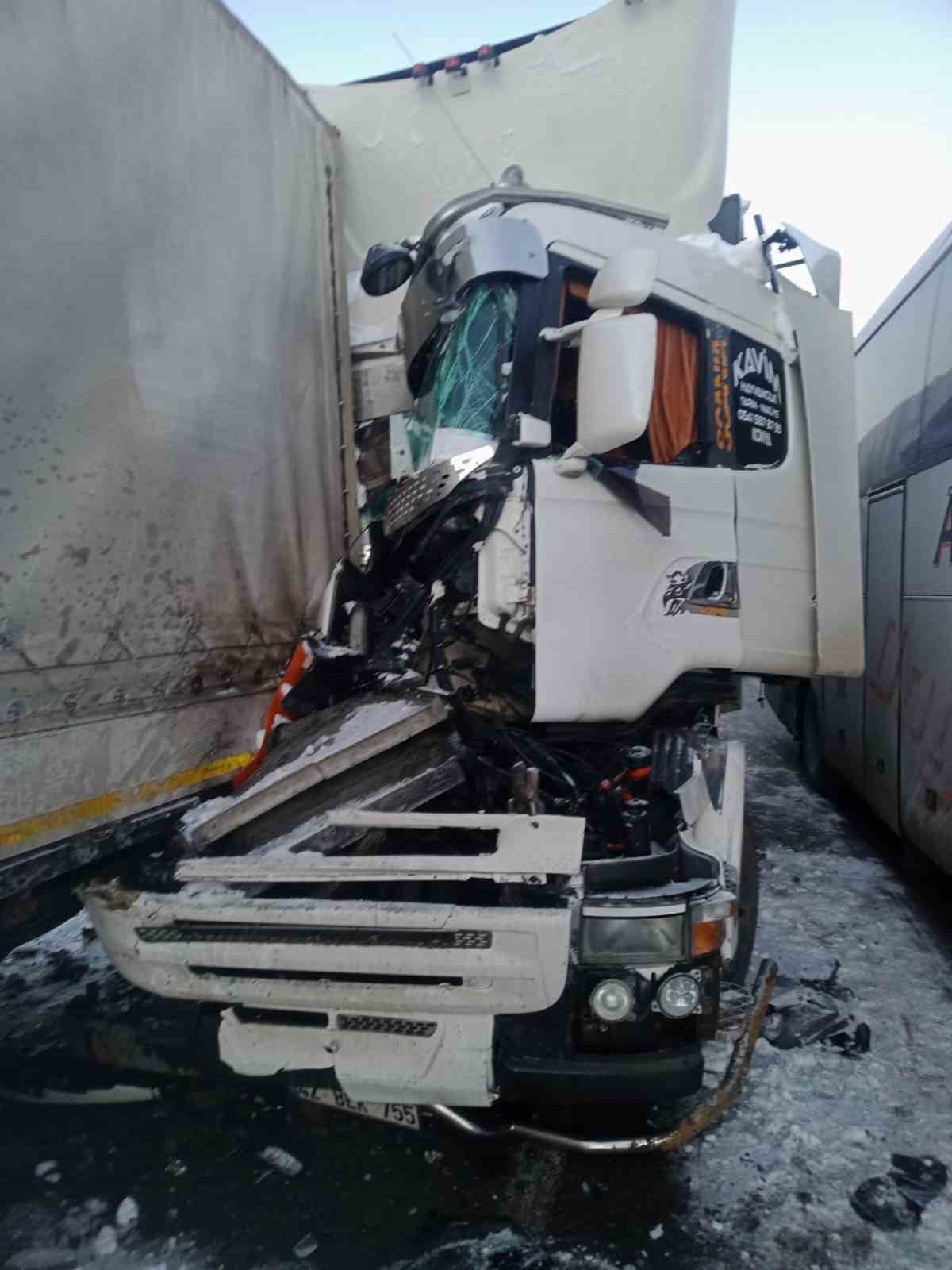 Aşkale’de trafik kazası