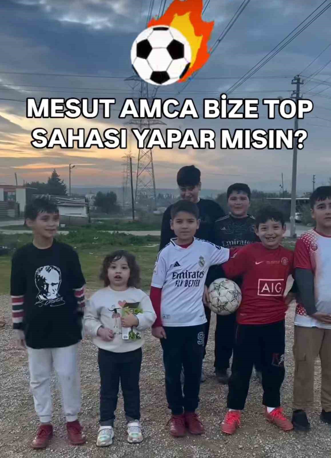 Çocukların videolu halı saha çağrısına Başkan Kocagöz’den yeşil ışık