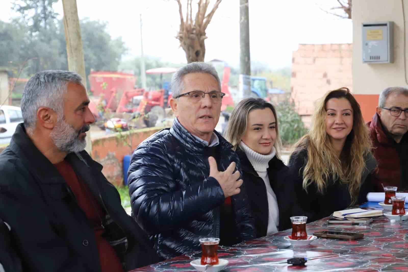 Başkan Tetik mahalle ziyaretlerini s&uuml;rd&uuml;r&uuml;yor
