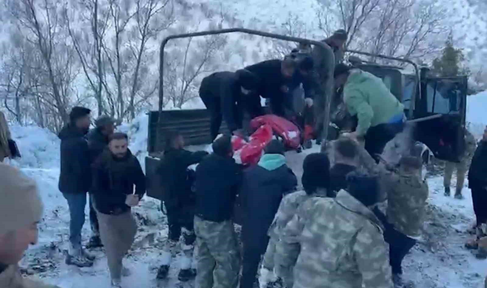 Irak&rsquo;tan yola &ccedil;ıktı, Şırnak&rsquo;ta donarak hayatını kaybetti
