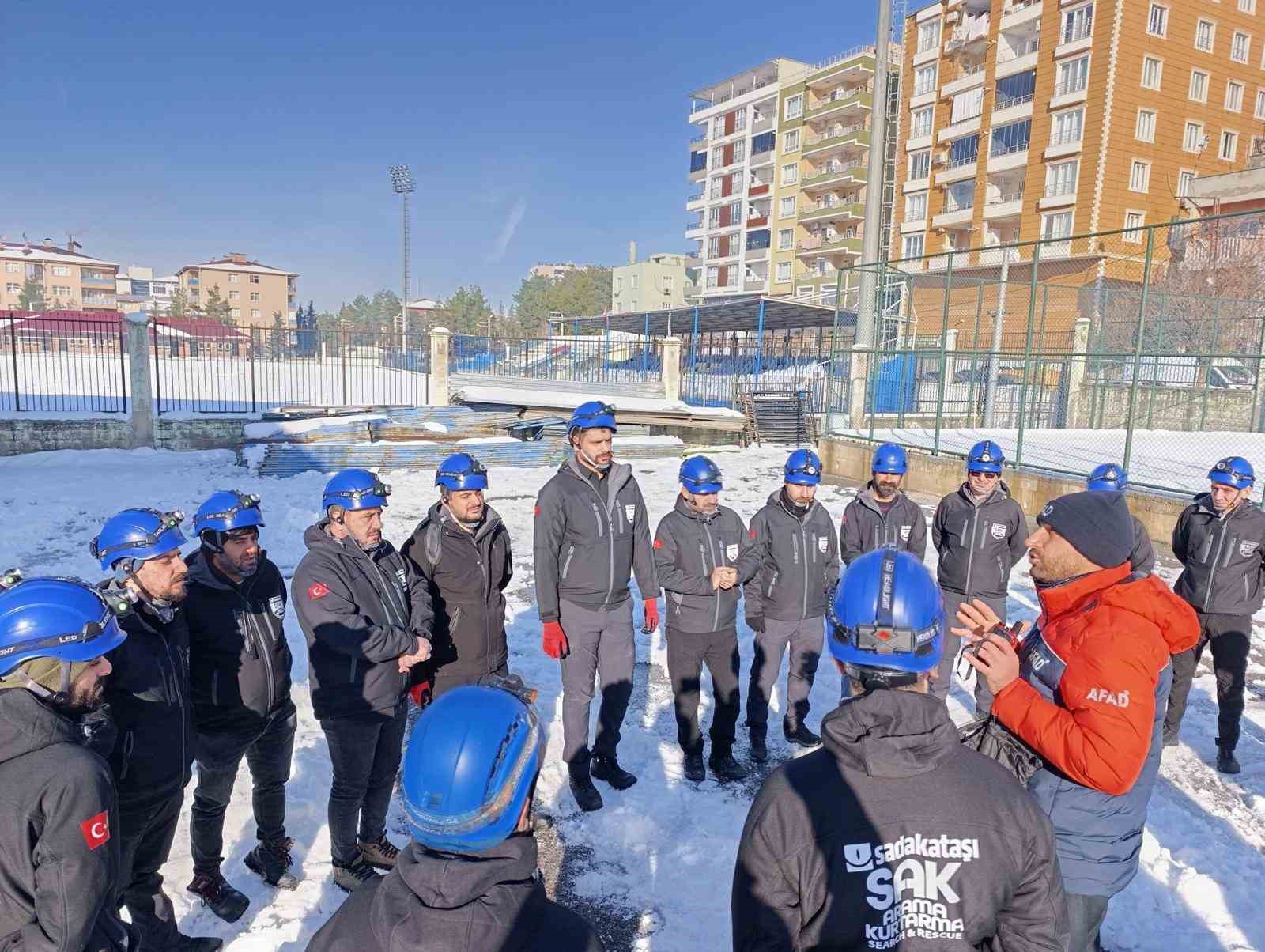 Siirt’te afetlere hazırlık için teorik ve saha akreditasyon eğitimi