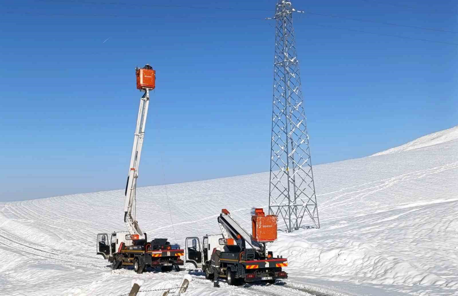 Güneydoğu son 50 yılın en sert kışında enerjisiz kalmadı