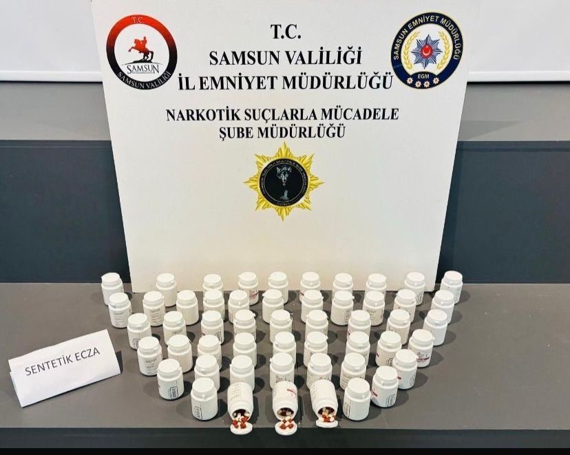 Samsun’da narkotik operasyonu: 2 gözaltı