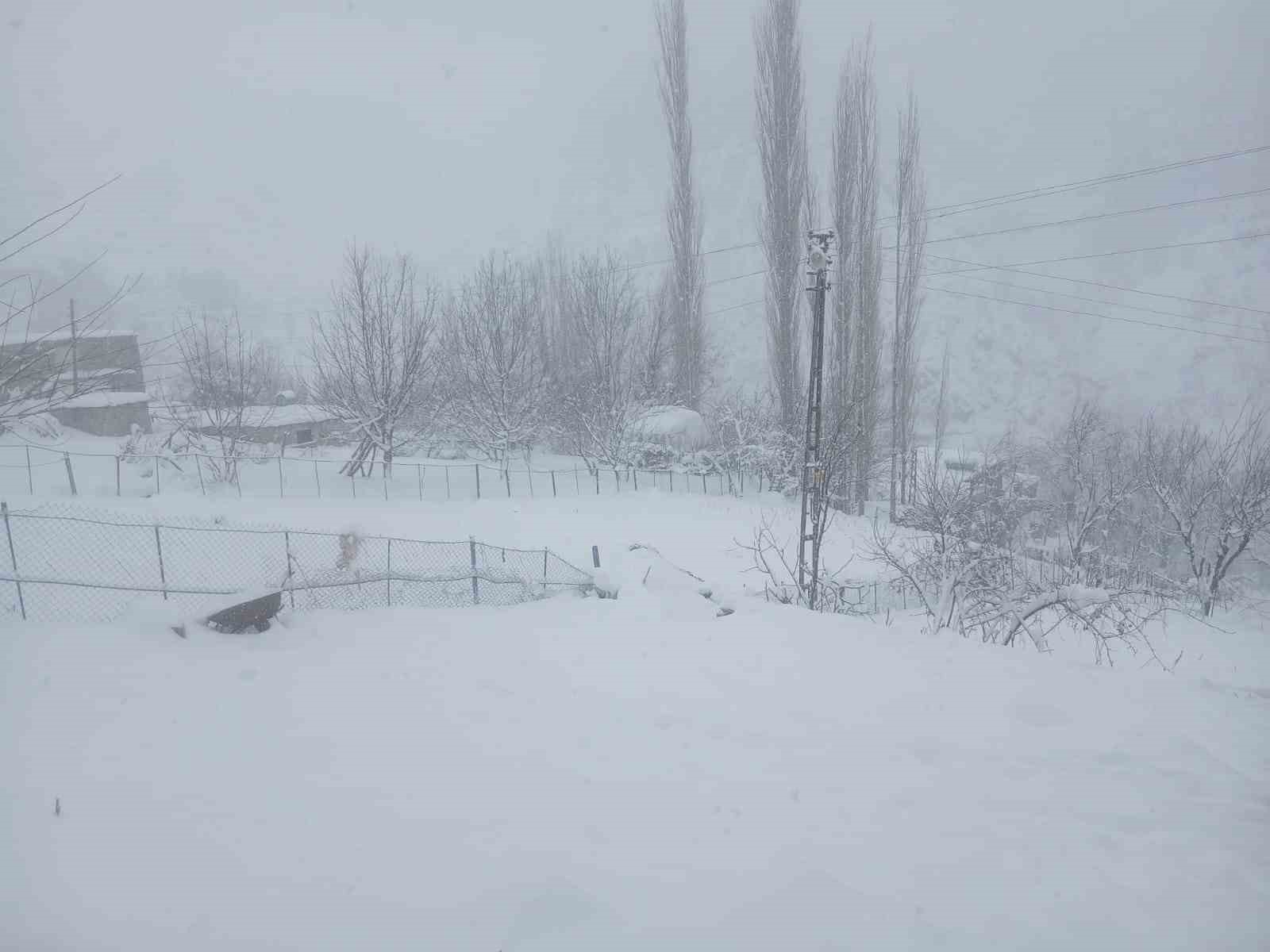 Sason’da eğitime 1 gün ara verildi