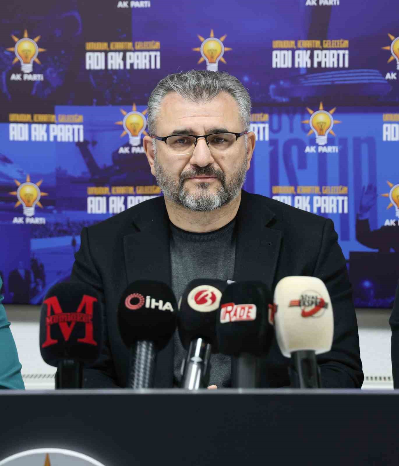 AK Parti Sivas İl Başkanı Tanrıverdi: "6 bin 183 yeni üye partimize kazandırılmıştır"