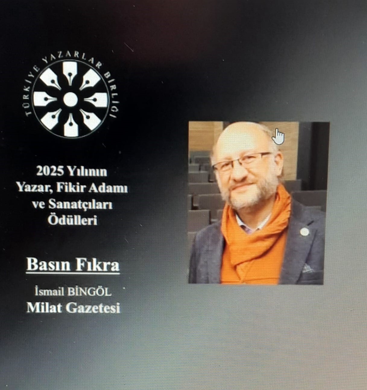 TYB&rsquo;den TRT&rsquo;ye 2 &ouml;d&uuml;l
