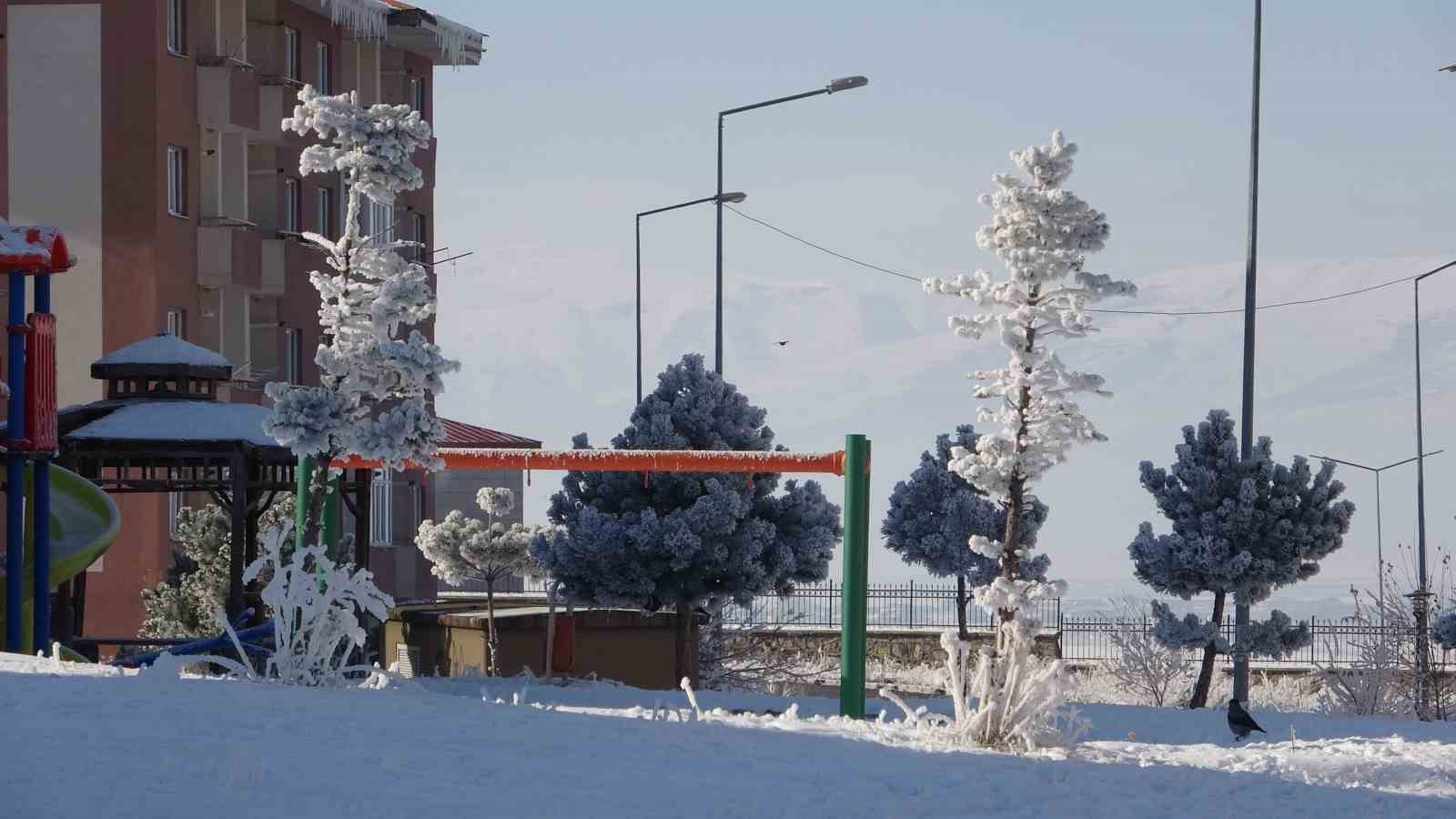 Ardahan&rsquo;da Sibirya soğukları devam ediyor
