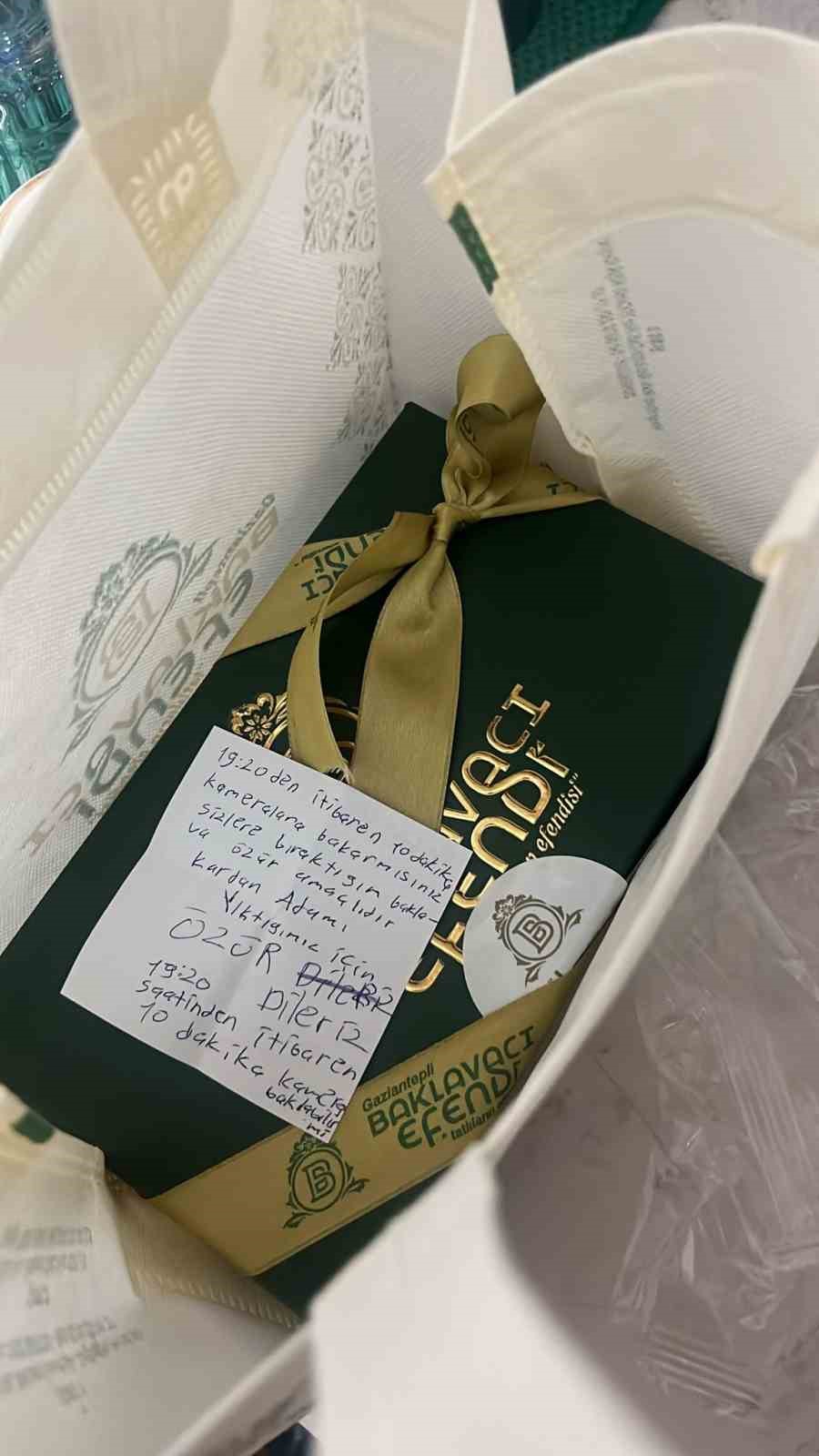 Kardan adamı yıkan gençlerden iç ısıtan özür