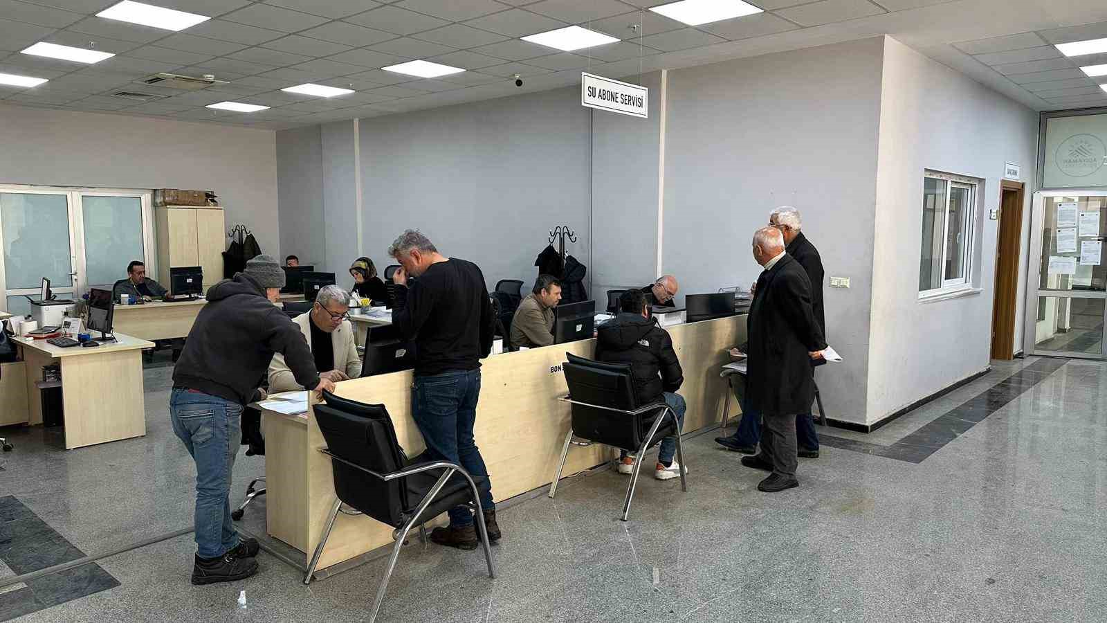 İndere TOKİ sakinlerine su aboneliğinde büyük kolaylık