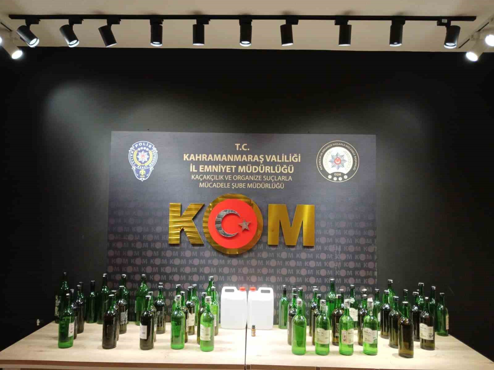 Kaçakçılık ve sahte içki operasyonunda 3 şüpheli yakalandı