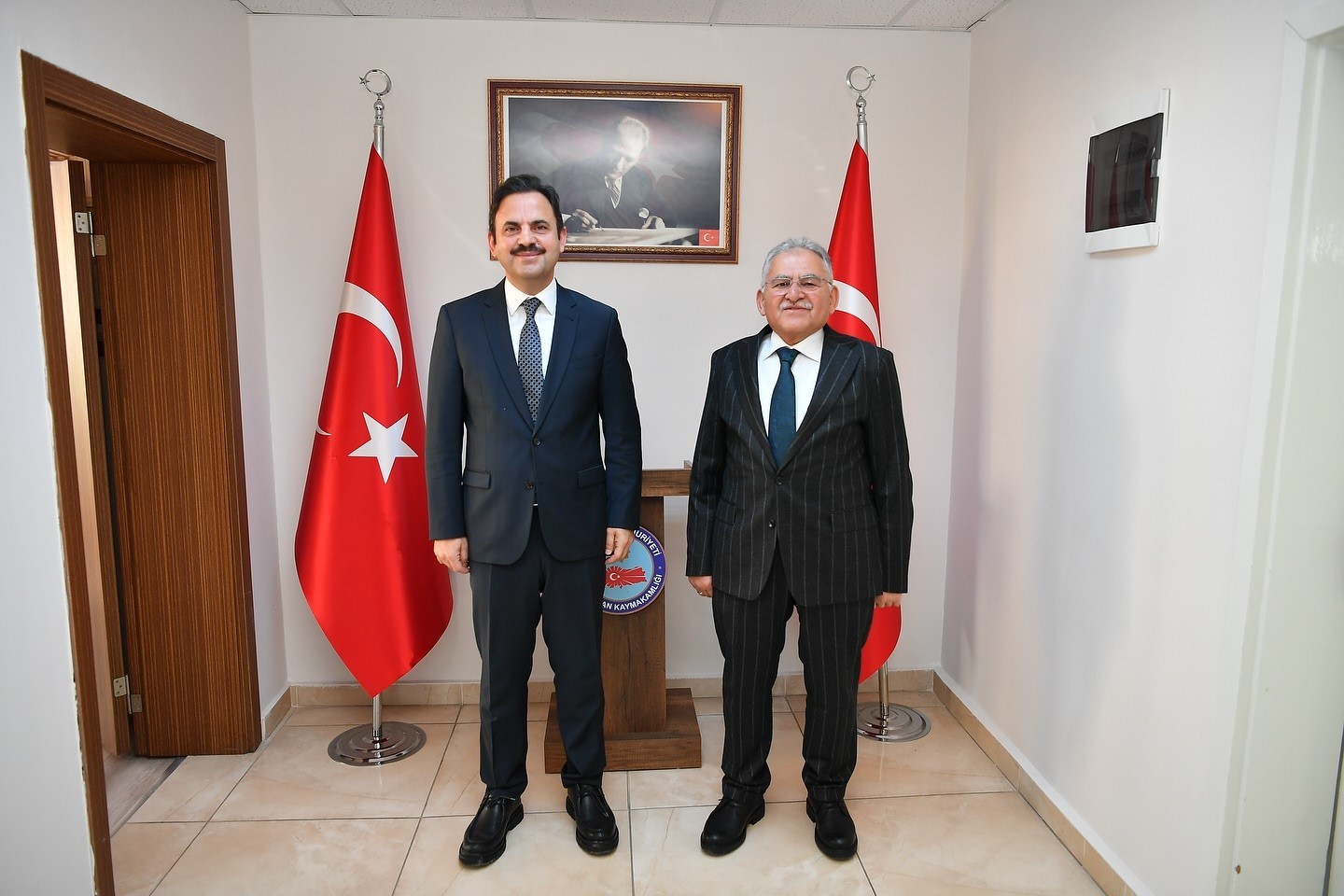 Başkan B&uuml;y&uuml;kkılı&ccedil;, kaymakamları dinledi
