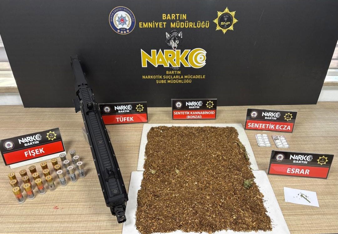 Bartın’da uyuşturucu operasyonu: 6 gözaltı