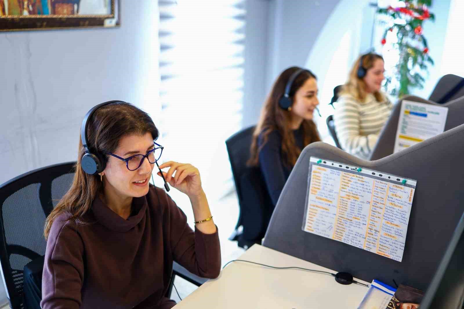 Bodrum Belediyesi &Ccedil;ağrı Merkezi&rsquo;ne bir yılda 187 bin 331 arama yapıldı
