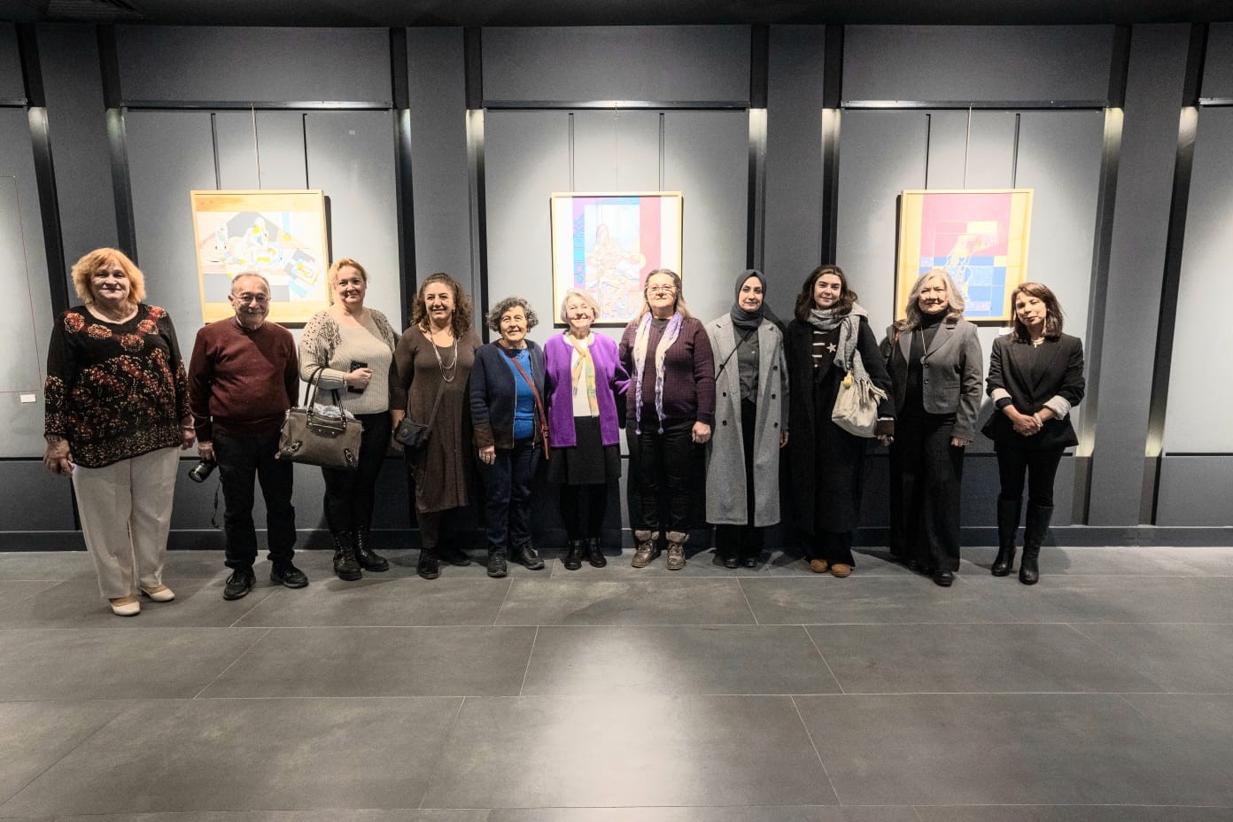 Eskişehir’de ‘Kare Kök-K/Square Root-K’ Resim sergisi ilgi gördü