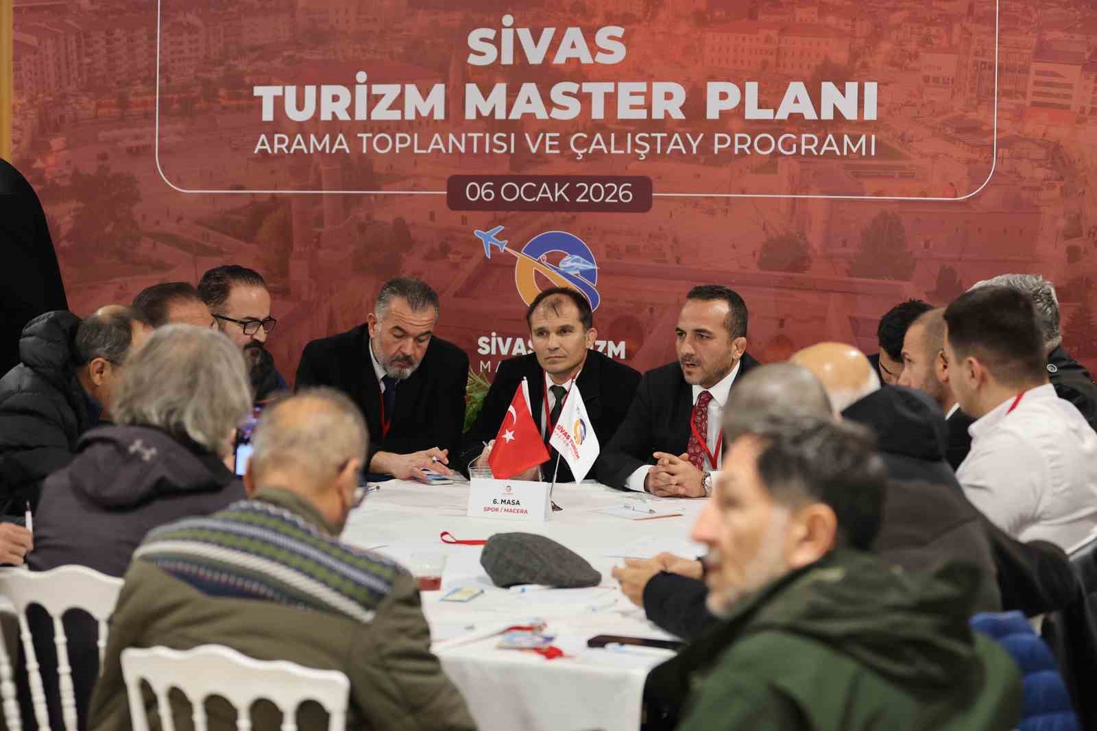 &rsquo;Sivas Turizm Master Planı &Ccedil;alıştayı&rsquo; ger&ccedil;ekleştirildi
