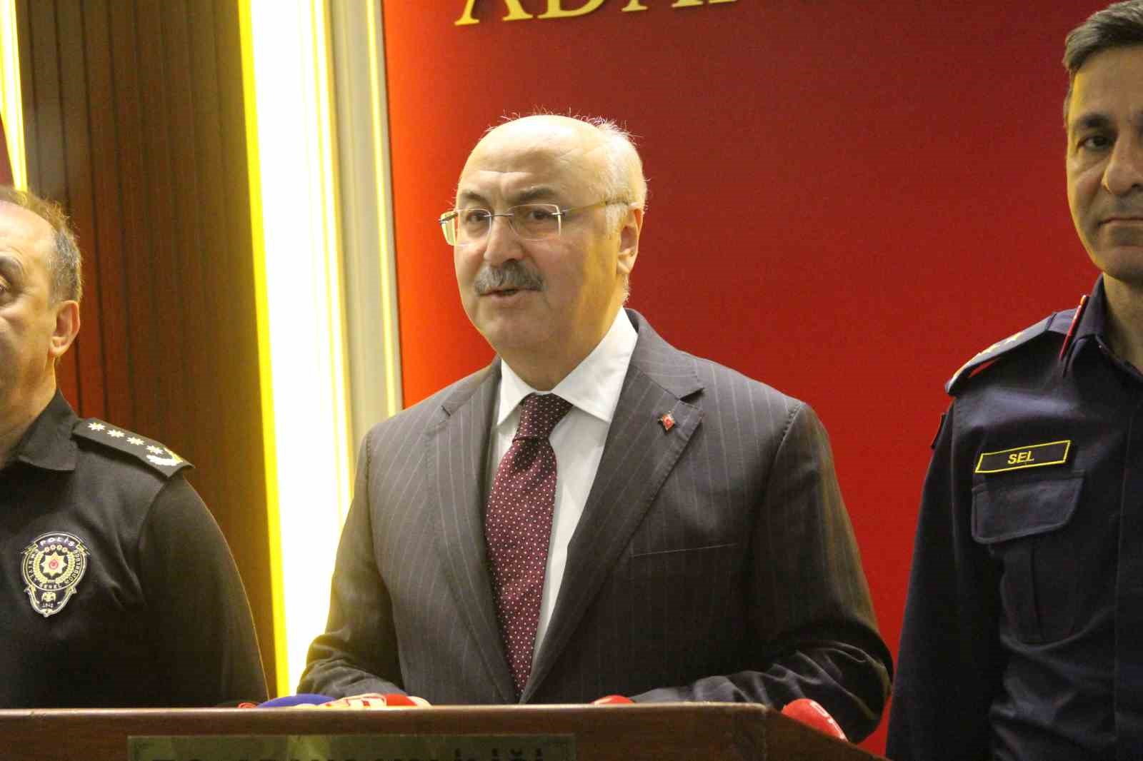 Vali K&ouml;şger: "Adana&rsquo;da kasten &ouml;ld&uuml;rme 90&rsquo;dan 82&rsquo;ye d&uuml;şt&uuml;"
