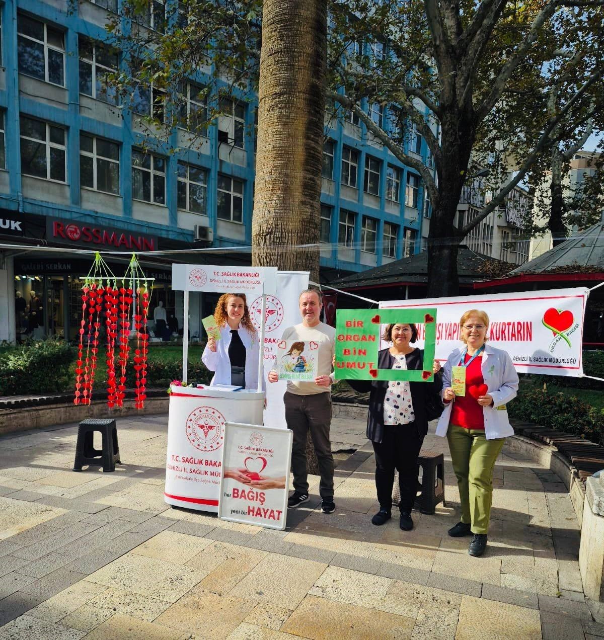 Denizli&rsquo;de ge&ccedil;en yıl 3 bin 378 kişi organ bağışında bulundu
