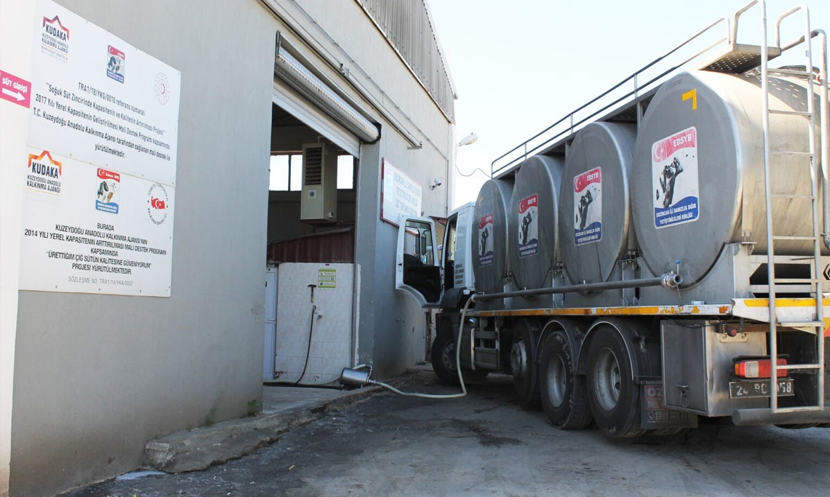 Erzincan&rsquo;da s&uuml;t &uuml;retimi soğuk zincirle g&uuml;&ccedil;leniyor
