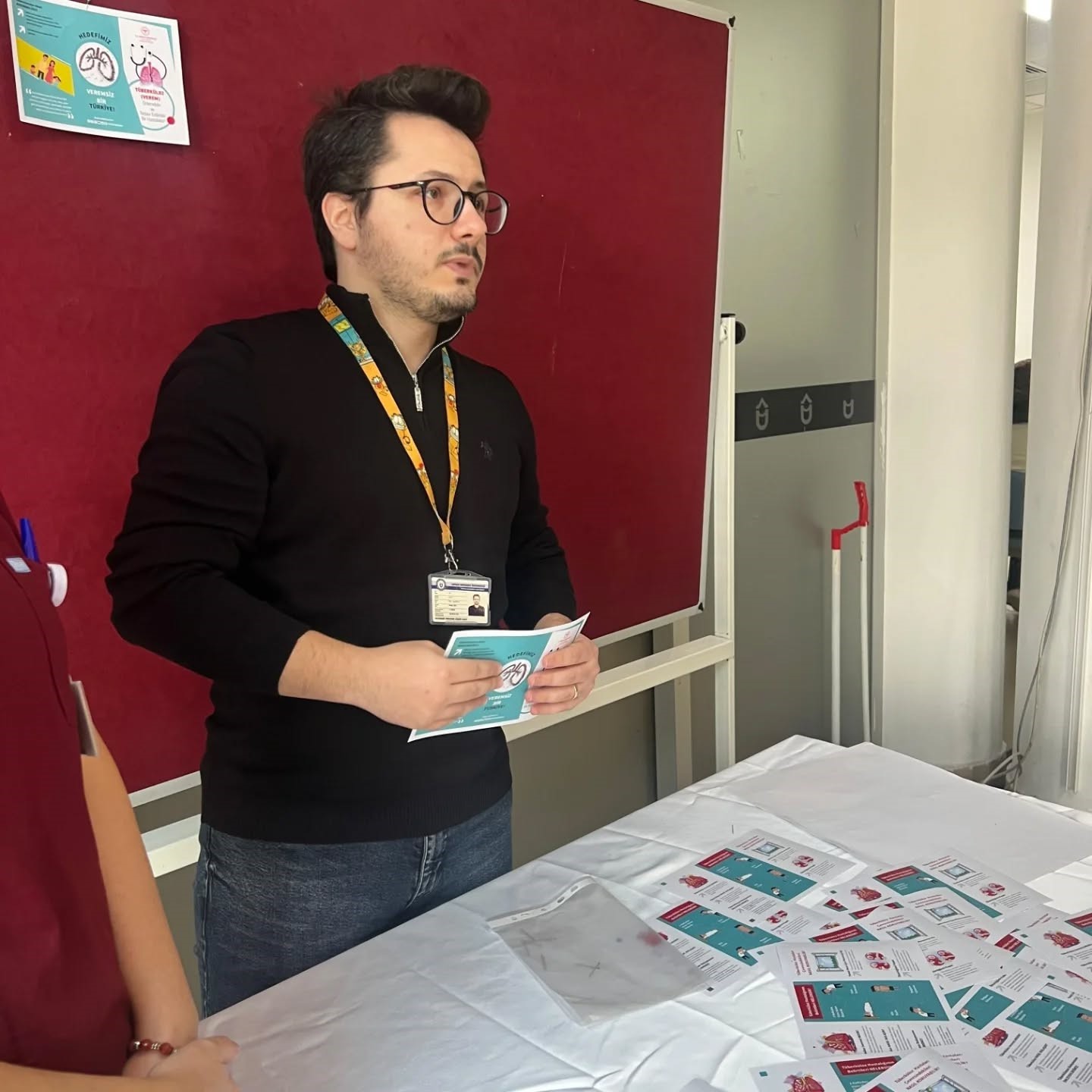 AD&Uuml; Hastanesi&rsquo;nde T&uuml;berk&uuml;loz bilgilendirmesi
