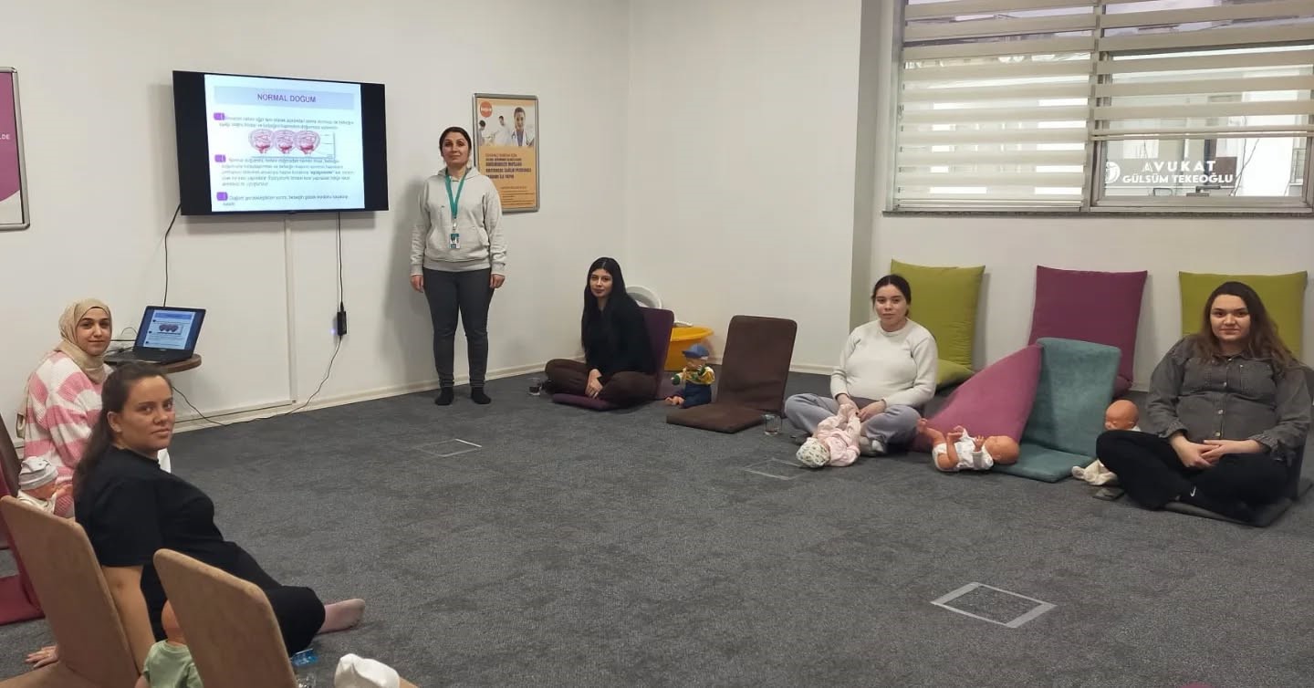 Nazilli’de gebe okulunda eğitimler sürüyor