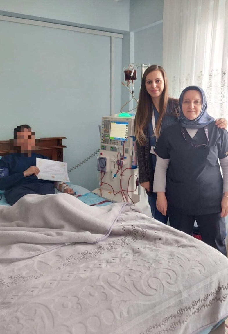 Evde hemodiyaliz uygulaması Kütahya’da başladı