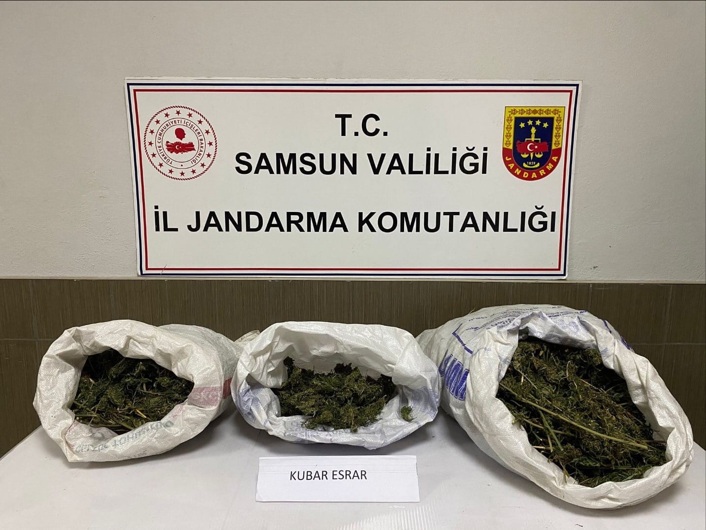 Çarşamba’da uyuşturucu operasyonunda 1 gözaltı
