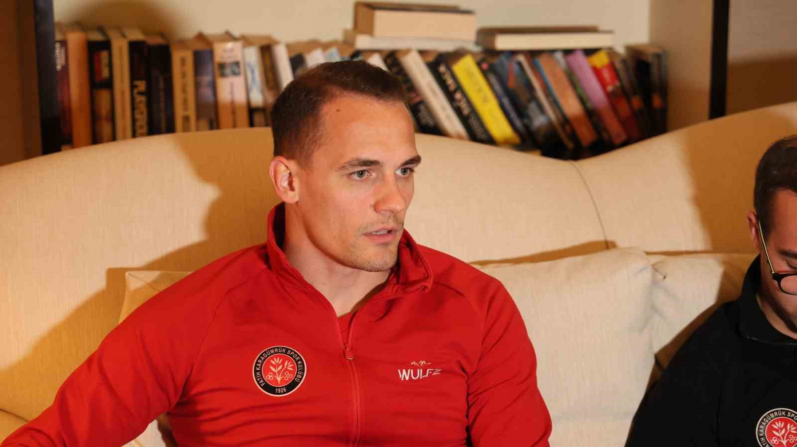 Jure Balkovec: "Fiziksel ve mental olarak iyi olursak çok farklı Karagümrük görebiliriz"
