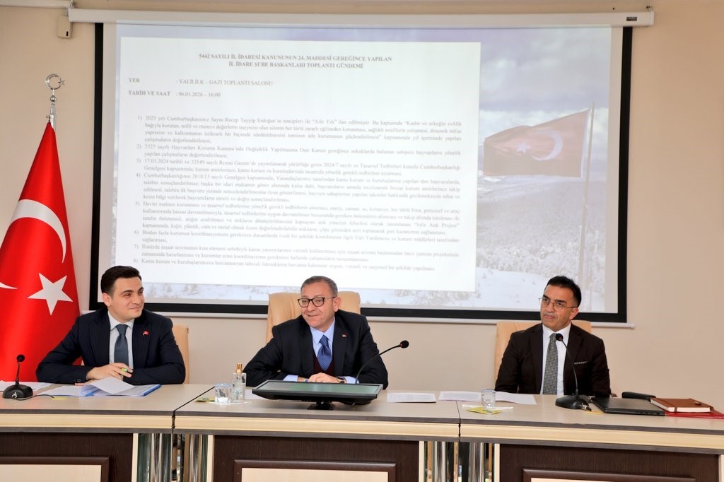 Kars’ta İl Koordinasyon Kurulu Toplantısı düzenlendi